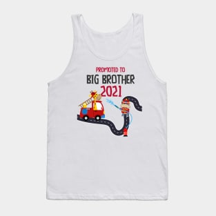 Big Brother 2021 With Fire Engine / Fire Engine Tank Top